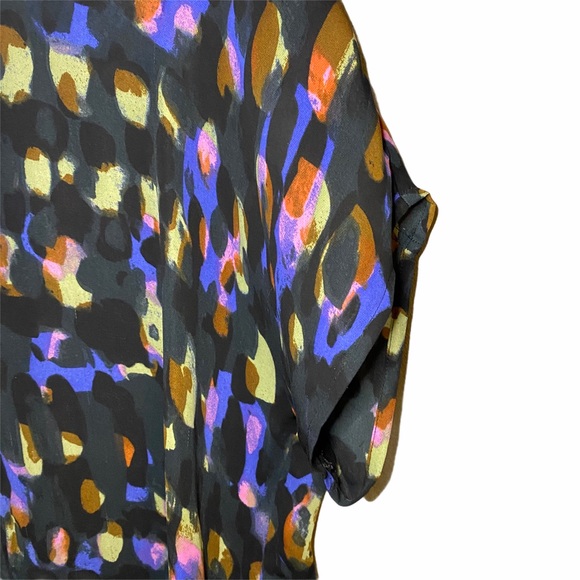 CAbi Sabine Watercolor Tunic Short Sleeve 3143 - Picture 3 of 9